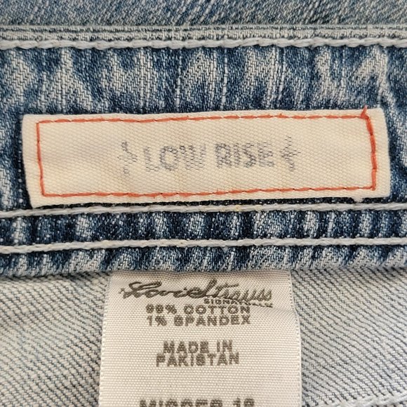 Levi Strauss Signature Vintage Denim Jean Shorts - Picture 14 of 16